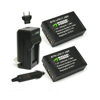 Wasabi Power Camera Batteries and Charger
