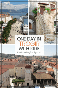 ONE DAY IN TROGIR WITH KIDS