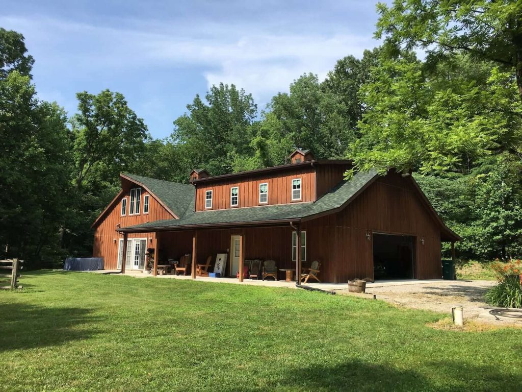 Amish Barn Exterior- Photo Credit: Airbnb