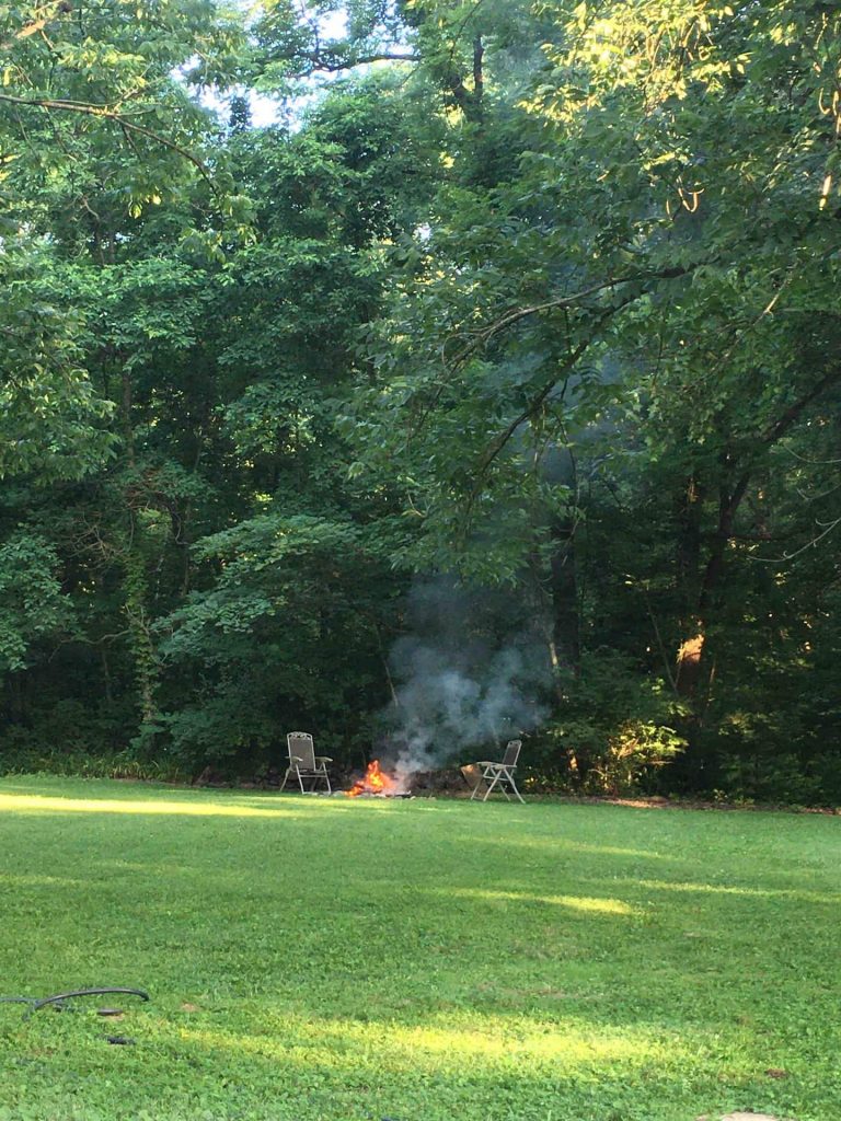 Amish Barn Fire Pit- Photo Credit: Airbnb